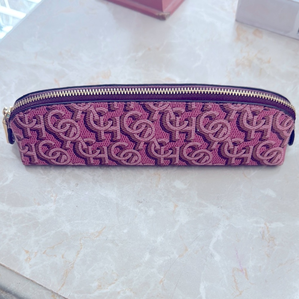 Coach pencil case